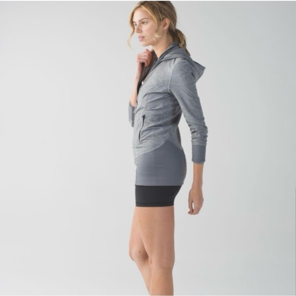 Lululemon Daily Practice Jacket, Heathered Slate - Picture 5 of 8